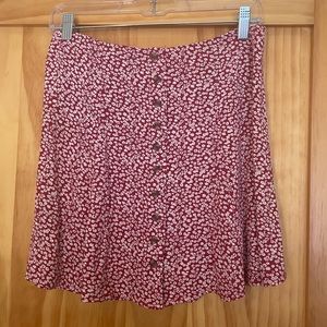 American Eagle Floral Skirt